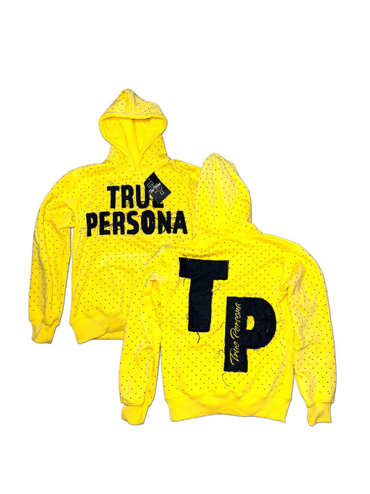 True Persona Rhinestone Hoodie